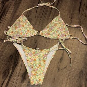 SHEIN Floral Bikini - Multicolor